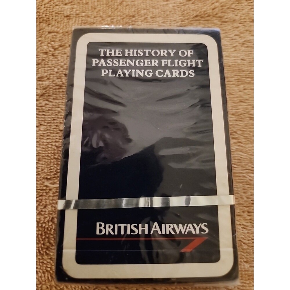 British Airways The History Of Passenger Flight Playing Cards Sealed - Picture 2 of 2